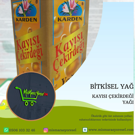 KAYISI ÇEKİRDEĞİ YAĞI 20 ML