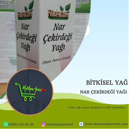 NAR ÇEKİRDEĞİ YAĞ 20 ML